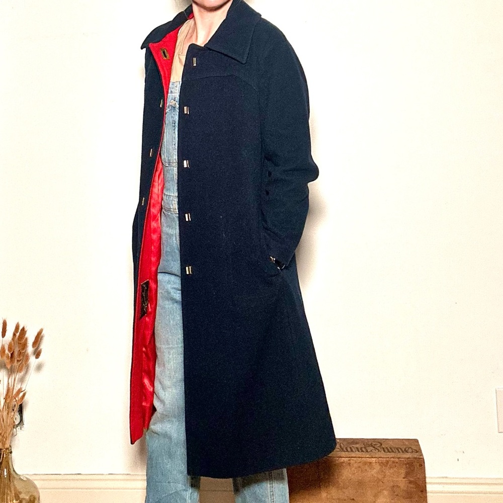 Vintage Wool Toggle Coat - Picture 1 of 13